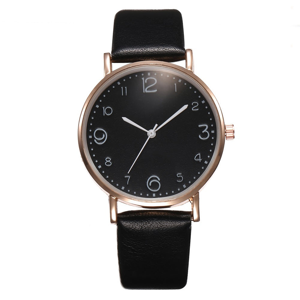 Stylish Leather Quartz Watch for Women - Perfect for Sports and Everyday Wear